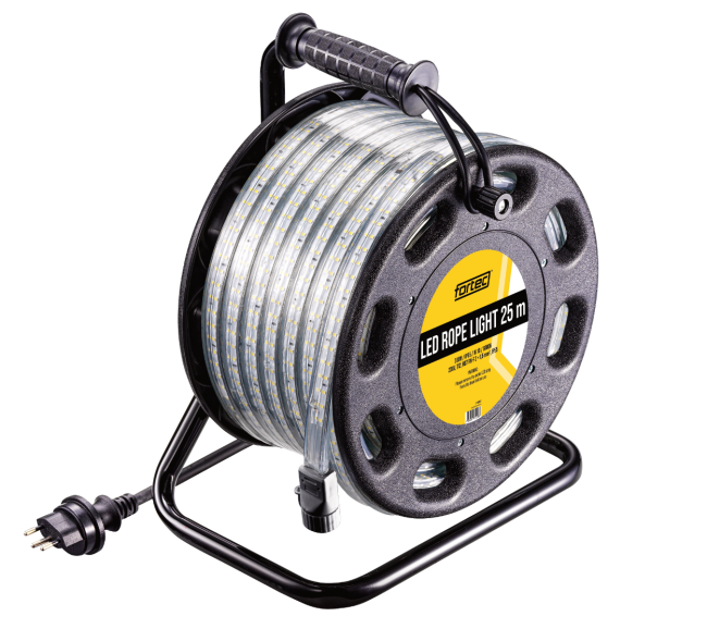 Fortec Rope Light / Lichtschlauch auf Kabelrolle 25 Meter